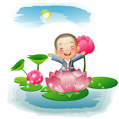 EPS 식물 기념일 남자 종교 초등학생 어린이 불교 일러스트 종교용품 연꽃 한명 웃음 사람 소년 야외 부처님오신날 연못 승려 불교용품 연잎 종교캐릭터 동자승 염주 남자만 남자한명만 어린이만 소년만 소년한명만 불교캐릭터 일러캐릭터 캐릭터 1 학생 꽃 잎 표정 이벤트 성직자 파일형식 벡터