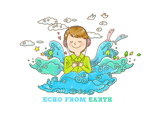 PSD 구름 여자 남자 초등학생 어린이 캠페인 파도 이어폰 일러스트 자연 조류 어류 한명 미소 웃음 사람 소녀 물 자연보호 환경 그린캠페인 헤드폰 헤드셋 환경보전 그린데이 지구의날 어린이만 국내일러스트 자연요소 동물 1 학생 기념일 바다 음향기기 데이이벤트 표정 수중동물 보호 사회이슈 생태계 파일형식