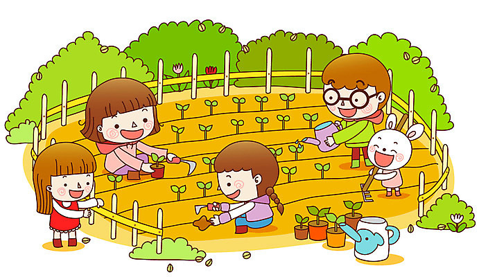 EPS 주간 식물 동물 학생 여자 어린이교육 교육 남자 꽃 화분 초등학생 어린이 밭 일러스트 교과목 자연 수업 초등학교 초등교육 미소 웃음 사람 소녀 소년 여러명 야외 농사 물뿌리개 토끼 물주기 밭농사 어린이만 국내일러스트 자연요소 다수 농업 포유류 학교 모션 표정 반려동물 생태계 파일형식 벡터