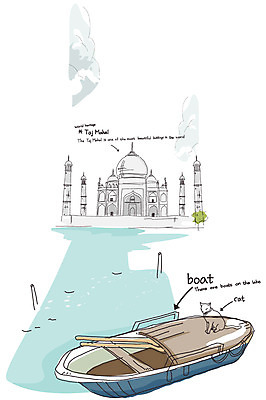 EPS 주간 동물 한마리 전통 시설물 건축물 건축 나라 문화 외국문화 해외여행 여행 백그라운드 고건축 유적 일러스트 포유류 풍경 사람없음 야외 건물 관광지 고양이 동양건축 세계문화유산 세계여행 보트 인도 세계명소 인도문화 타지마할 인도건축 선박 국내일러스트 자연요소 1 동양문화 해외 아시아 수상교통 배_교통 반려동물 세계 문화재 인도_나라 파일형식 벡터 동양