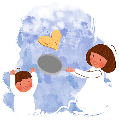 EPS 클립아트 여자 남자 어린이 일러스트 가족 남매 요리 미소 웃음 사람 소녀 소년 두명 하트 가족라이프 프라이팬 동생 팬케이크 누나 어린이만 국내일러스트 모양 라이프스타일 관계 주방용품 표정 케이크 파일형식 벡터