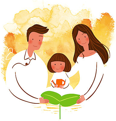 EPS 클립아트 식물 여자 남자 딸 행복 어린이 일러스트 가족 미소 웃음 사람 소녀 성인 세명 부모 새싹 희망 화목 물뿌리개 자녀 가족라이프 물주기 국내일러스트 라이프스타일 감정 컨셉 관계 모션 표정 파일형식 벡터