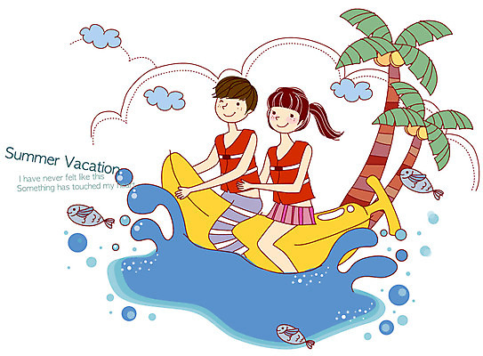 EPS 주간 나무 식물 동물 구름 커플 계절 여자 남자 여유 음식 한쌍 바다 여행 과일 일러스트 하늘 휴가 휴식 바나나 여름방학 사랑 어류 미소 웃음 사람 20대 성인 취미 야외 두명 라이프 물 여름 여름휴가 바캉스 야자수 보트 바나나보트 선박 청년만 성인만 국내일러스트 자연요소 감정 컨셉 수상교통 배_교통 관계 방학 표정 청년 생활 수중동물 파일형식 벡터 여름_계절