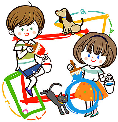 EPS 클립아트 도형 동물 캐릭터 학생 여자 어린이교육 교육 남자 초등학생 어린이 일러스트 포유류 교과목 교육캐릭터 초등학교 초등교육 미술 미소 웃음 사람 소녀 소년 두명 라이프 반려동물 숫자 스쿨라이프 고양이 물감 붓 수학 그리기 개 강아지 그림 수학교육 미술교육 초등생활 산수시간 어린이만 국내일러스트 일러캐릭터 문자 라이프스타일 학교 모션 문화예술 표정 생활 미술도구 파일형식 벡터