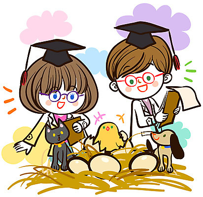 EPS 클립아트 동물 구름 캐릭터 학생 여자 어린이교육 교육 남자 초등학생 어린이 일러스트 학사모 졸업 포유류 조류 생물 교육캐릭터 초등학교 실험 병아리 초등교육 사람 소녀 소년 두명 라이프 반려동물 스쿨라이프 계란 고양이 개 강아지 보고서 초등생활 생물시간 어린이만 국내일러스트 일러캐릭터 자연요소 모자_잡화 라이프스타일 학교 생활 알 파일형식 벡터