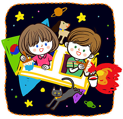 EPS 클립아트 동물 캐릭터 학생 여자 어린이교육 교육 남자 별 초등학생 어린이 예술 일러스트 포유류 교육캐릭터 초등학교 초등교육 미술 미소 웃음 사람 소녀 소년 두명 라이프 반려동물 스쿨라이프 우주 고양이 행성 로켓 그리기 개 강아지 그림 초등생활 어린이만 국내일러스트 일러캐릭터 자연요소 라이프스타일 학교 모션 문화예술 표정 생활 파일형식 벡터