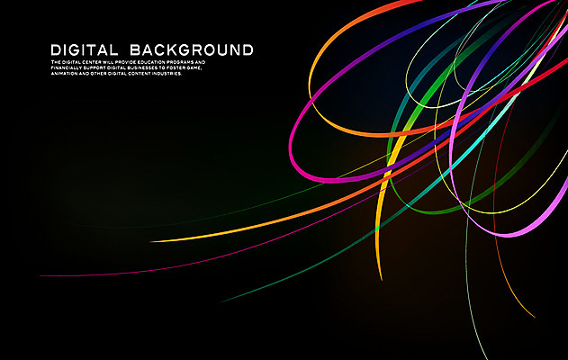 EPS 선 컬러 백그라운드 무늬 곡선 일러스트 디지털백그라운드 사람없음 그래픽 빛 디지털 입체 기하학 국내일러스트 파일형식 벡터