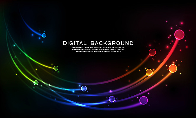 EPS 선 백그라운드 무늬 곡선 일러스트 디지털백그라운드 사람없음 그래픽 빛 컬러풀 디지털 에너지 입체 기하학 국내일러스트 컬러 파일형식 벡터