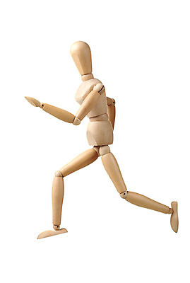 포토 JPG 스튜디오촬영 인형 컨셉 누끼 사람없음 달리기 모형 오브젝트 목각인형 관절인형 국내포토 모션 실내 파일형식