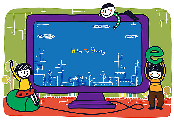 EPS 나무 학생 여자 어린이교육 교육 남자 초등학생 어린이 인터넷 일러스트 초등교육 미소 웃음 사람 소녀 소년 세명 친구 컴퓨터 스크린 모니터 마우스 컴퓨터교육 컴퓨터수업 어린이만 국내일러스트 식물 관계 수업 표정 전자제품 컴퓨터용품 파일형식 벡터