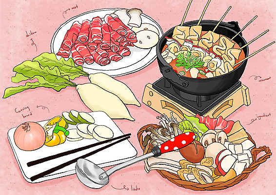 PSD 식물 그릇 접시 음식 채소 라인일러스트 일러스트 식재료 젓가락 호박 양파 피망 오이 파프리카 도마 육류 요리 사람없음 바구니 버섯 소고기 가스레인지 냄비 어묵 무 어묵꼬치 국자 팽이버섯 전골 레시피 송이버섯 샤브샤브 일본음식 국내일러스트 식기 주방용품 뿌리채소 수저 가전제품 레인지 꼬치 솥 파일형식