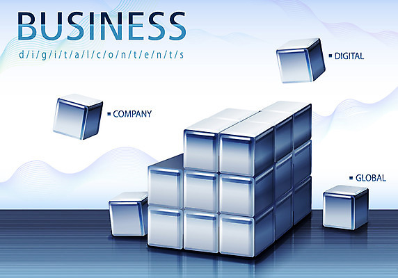 EPS 도형 백그라운드 일러스트 디지털백그라운드 비즈니스 사람없음 글로벌 디지털 글로벌비즈니스 블록 정사각형 콘텐츠 국내일러스트 파일형식 벡터