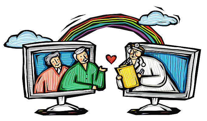 EPS 구름 캐릭터 여자 할아버지 노년 남자 할머니 무지개 일러스트 홍보캐릭터 의학 병원 미소 웃음 사람 20대 성인 치료 세명 전자제품 컴퓨터 모니터 의사 하트 알림 판화 진료기록부 성인만 국내일러스트 일러캐릭터 자연요소 모양 표정 미술 청년 진료 의료진 파일형식 벡터