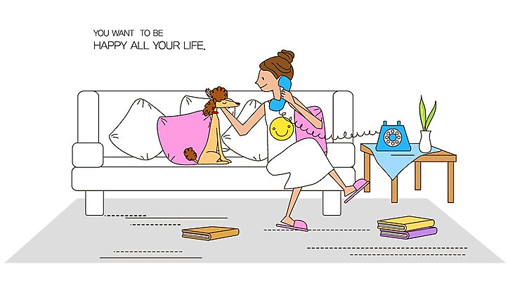 EPS 식물 동물 한마리 우먼라이프 라이프스타일 여자 화분 반려견 여유 쿠션 일러스트 포유류 베개 휴식 한명 사람 20대 성인 취미 라이프 책 반려동물 소파 통신기기 개 강아지 통화 여자만 여자한명만 성인여자만 청년만 청년여자만 성인한명만 청년여자한명만 성인여자한명만 성인만 국내일러스트 1 감정 컨셉 의자 통신 침구 모션 청년 생활 기계 파일형식 벡터