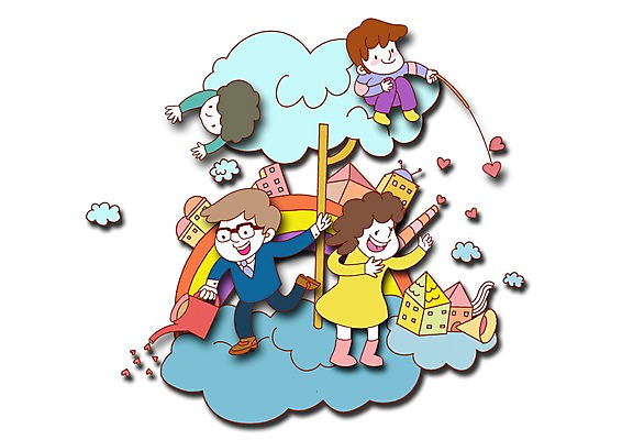 PSD 구름 라이프스타일 건축물 여자 남자 건축 행복 어린이 일러스트 가족 낚시 주택 사랑 미소 웃음 사람 소년 여러명 건물 화목 물뿌리개 하트 가족라이프 어린이만 국내일러스트 자연요소 모양 감정 다수 컨셉 관계 레저 표정 생활 파일형식