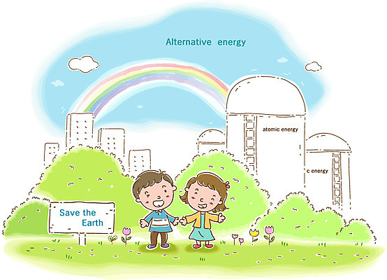 EPS 주간 식물 시설물 건축물 여자 남자 건축 꽃 초등학생 어린이 무지개 일러스트 하늘 미소 웃음 사람 소녀 소년 야외 두명 건물 자연보호 그린캠페인 팻말 발전소 에너지 풀 그린에너지 환경보전 에너지절약 원자력발전소 어린이만 국내일러스트 자연요소 학생 캠페인 자연 프레임 표정 절약 보호 사회이슈 파일형식 벡터