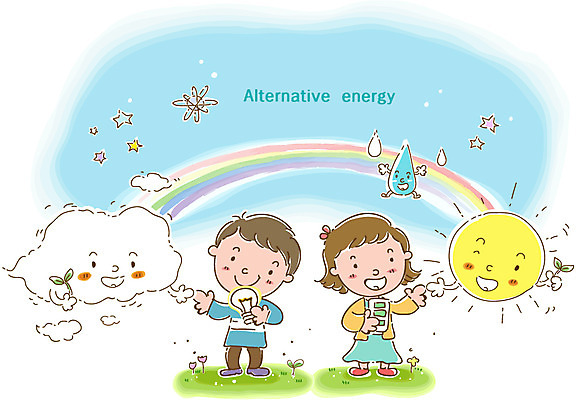 EPS 주간 식물 구름 여자 남자 별 초등학생 어린이 무지개 일러스트 미소 웃음 사람 소녀 소년 야외 두명 태양 새싹 자연보호 그린캠페인 에너지 물방울 그린에너지 환경보전 에너지절약 어린이만 국내일러스트 자연요소 학생 캠페인 자연 표정 절약 보호 사회이슈 파일형식 벡터