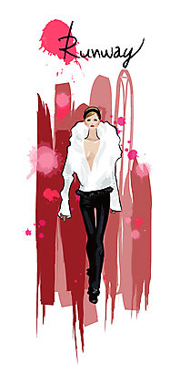 EPS 전신 모델 라이프스타일 옷 여자 패션 포즈 일러스트 한명 서기 사람 20대 성인 뷰티 워킹 코디 패션쇼 런웨이 여자만 여자한명만 성인여자만 청년만 청년여자만 성인한명만 청년여자한명만 성인여자한명만 성인만 국내일러스트 1 모션 청년 생활 쇼 파일형식 벡터