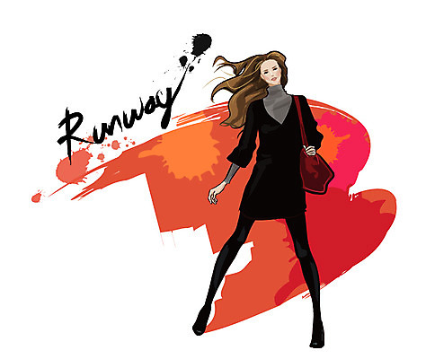 EPS 전신 모델 라이프스타일 옷 여자 패션 포즈 가방 일러스트 한명 서기 사람 20대 성인 치마 뷰티 핸드백 워킹 코디 패션쇼 런웨이 여자만 여자한명만 성인여자만 청년만 청년여자만 성인한명만 청년여자한명만 성인여자한명만 성인만 국내일러스트 1 잡화 모션 하의 청년 생활 쇼 파일형식 벡터