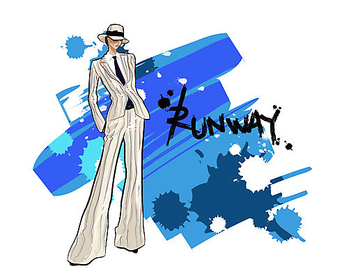 EPS 전신 모델 모자 라이프스타일 옷 여자 패션 포즈 일러스트 넥타이 한명 서기 사람 정장 20대 성인 뷰티 매니시룩 중절모 클로슈 워킹 코디 패션쇼 런웨이 여자만 여자한명만 성인여자만 청년만 청년여자만 성인한명만 청년여자한명만 성인여자한명만 성인만 국내일러스트 모자_잡화 1 잡화 모션 청년 생활 매니시 쇼 파일형식 벡터