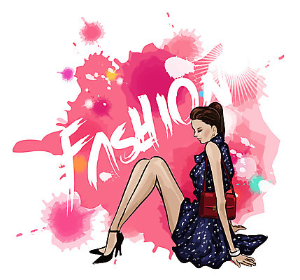 EPS 전신 모델 라이프스타일 옷 원피스 여자 패션 포즈 가방 일러스트 한명 사람 앉기 20대 성인 뷰티 핸드백 코디 패션쇼 런웨이 여자만 여자한명만 성인여자만 청년만 청년여자만 성인한명만 청년여자한명만 성인여자한명만 성인만 국내일러스트 1 잡화 모션 청년 생활 쇼 파일형식 벡터