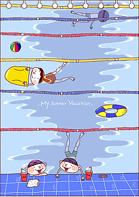 EPS 학생 여자 어린이교육 교육 남자 음료 초등학생 어린이 일러스트 공 레저 방학 수영장 여름방학 사람 소녀 소년 여러명 레포츠 놀이용품 수영 체험학습 튜브 어린이만 국내일러스트 다수 휴가 수상스포츠 체험 오브젝트 파일형식 벡터 여름_계절