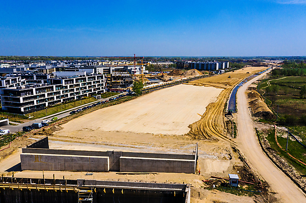 포토 JPG 해외이미지 유럽 산업 도로 육상교통 비즈니스 사람없음 야외 가로 노란색 장비 건설현장 고속도로 수리 불도저 투자 먼지 짐차 공학 폴란드 해외202009 해외포토 교육 나라 길 교통수단 컬러 교통시설 자동차 건설업 중장비 파일형식