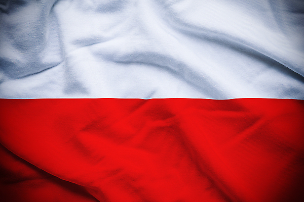 포토 JPG 해외이미지 물결 백그라운드 사람없음 깃발 봉 폴란드 애국심 잔물결 전국 해외202009 해외포토 유럽 파일형식