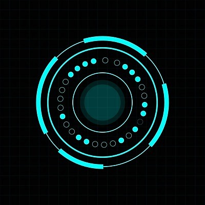 EPS 해외이미지 일러스트 사람없음 디지털 사이버 UI 인터페이스 해외202009 SF 해외일러스트 파일형식 벡터