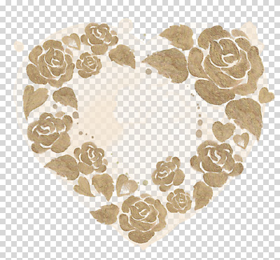 편집 편집이미지 수채화 프레임 사랑 누끼 사람없음 장미 금색 하트 번짐 PNG 로즈데이 성년의날 하트프레임 편집소스 모양 기념일 꽃 감정 컬러 데이이벤트 파일형식 효과