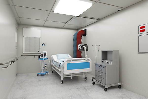 PSD 편집 편집이미지 의학 사람없음 3D소스 3D 질병 사회이슈 디지털합성 전염병 편집소스 코로나바이러스 음압병실 델타변이바이러스 편집3D 컨셉 바이러스 병실 파일형식