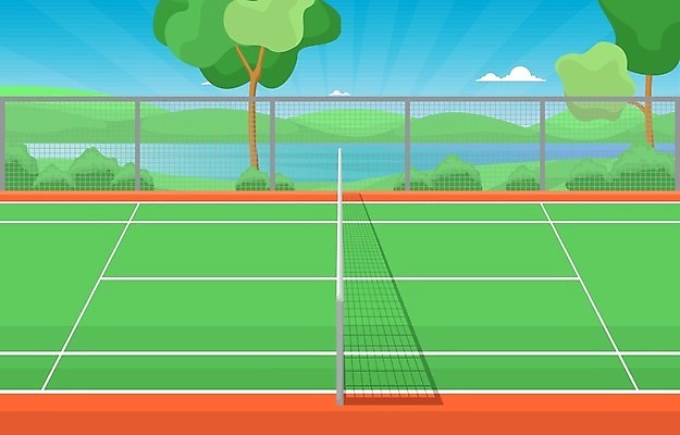 EPS 해외이미지 나무 무료이미지 공원 스포츠 밭 일러스트 공 자연 놀이 건강 풍경 경기 야외 그래픽 초록색 여름 운동 우주 힘 테니스 게임 그물 플랫 만화 연습 장면 고립 법정 엘리먼트 해외202009 해외202105 해외일러스트 식물 계절 공공시설 컬러 농업 구기 생태계 파일형식 벡터 무료콘텐츠