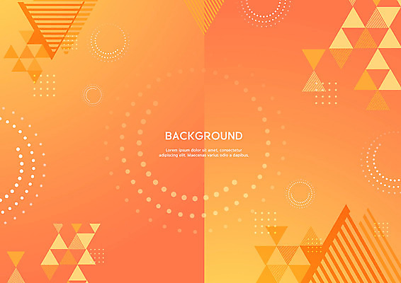 PSD 편집이미지 백그라운드 패턴 사람없음 물방울무늬 주황색 소용돌이 물방울 삼각형 이미지편집 도형 컬러 무늬 회오리 파일형식