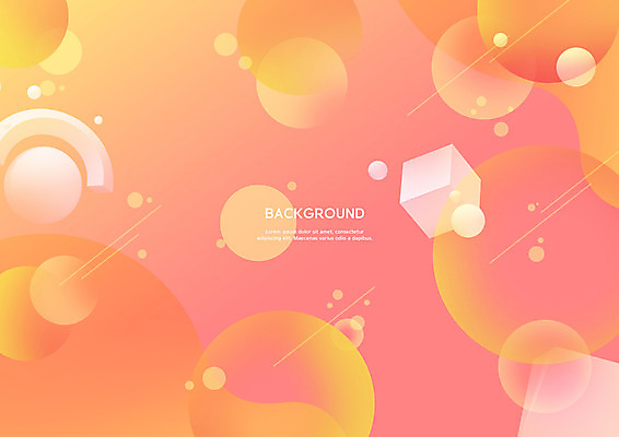 PSD 편집이미지 백그라운드 패턴 사람없음 노란색 물방울무늬 구 물방울 원형 직육면체 이미지편집 도형 컬러 무늬 파일형식