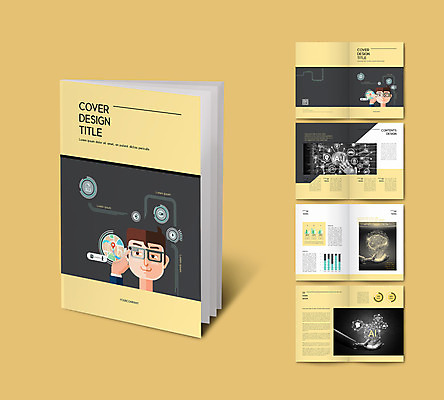 템플릿 손 ZIP 안경 리플렛 기술 팜플렛 신체부위 노란색 뇌 사물인터넷 인디자인 INDD AI_인공지능 이미지템플릿 잡화 컬러 정보기술 사람 파일형식