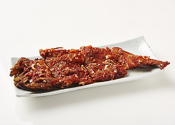 포토 JPG 스튜디오촬영 한식 음식 실내 누끼 사람없음 흰배경 코다리 코다리찜 국내포토 백그라운드 어류 내부 흰색 찜 파일형식