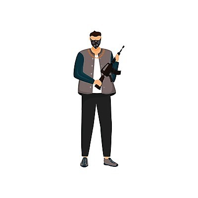 EPS 해외이미지 클립아트 백인 캐릭터 디자인 남자 유럽 무기 백그라운드 일러스트 가면 서기 사람 20대 성인 그래픽 30대 웹 총 흰색 플랫 위험 만화 도둑 심플 팔 애니메이션 깡패 고립 살인범 폭행 회원 테러리스트 해외202009 해외일러스트 일러캐릭터 서양인 나라 컬러 컨셉 인터넷 모션 청년 신체부위 장년 폭력 범죄 범죄인 테러 파일형식 벡터