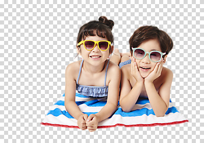 전신 편집 편집이미지 커플 여자 남자 수영복 행복 어린이 엎드리기 미소 누끼 사람 두명 앞모습 여름 친구 여름휴가 바캉스 선글라스 턱괴기 유치원생 한국인 즐거움 비치타올 PNG 어린이만 편집소스 옷 계절 감정 안경 뷰포인트 관계 모션 휴가 표정 동양인 수건 파일형식 여름_계절