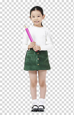 전신 편집 편집이미지 여자 어린이교육 어린이 한명 서기 누끼 사람 소녀 앞모습 연필 한국인 PNG 소녀한명만 편집소스 1 교육 뷰포인트 모션 학용품 동양인 필기구 여자한명만 소녀만 파일형식