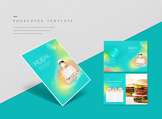 PSD 템플릿 표지디자인 북디자인 출판디자인 여자 표지 ZIP 내지 리플렛 북커버 마스크 팜플렛 성인 두명 30대 한국인 햄버거 식판 박테리아 민트색 영양사 성인여자만 햄버거병 이미지템플릿 컬러 의학 패스트푸드 사람 동양인 장년 질병 여자만 성인만 파일형식