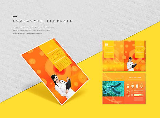 PSD 템플릿 표지디자인 북디자인 출판디자인 여자 표지 ZIP 내지 리플렛 북커버 팜플렛 성인 두명 30대 노란색 한국인 의사 박테리아 서류판 성인여자만 햄버거병 이미지템플릿 컬러 의학 사람 동양인 장년 사무용품 의료진 질병 여자만 성인만 파일형식