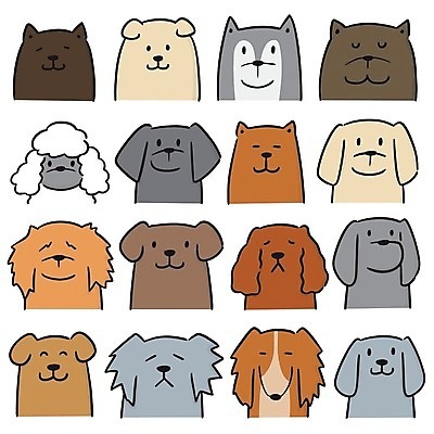 EPS 해외이미지 동물 캐릭터 선 일러스트 아이디어 미소 그래픽 장식 반려동물 세트 그리기 개 골든리트리버 강아지 낙서 만화 스케치 닥스훈트 수집 라인아트 깃털 사인 그림 심플 손그림 기르기 마스코트 해외202009 해외일러스트 일러캐릭터 컨셉 포유류 모션 표정 미술 리트리버 돌봄 파일형식 벡터