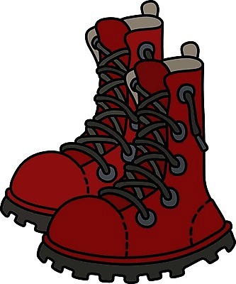 EPS 해외이미지 여행 신발 일러스트 자연 부츠 야외 빨간색 어둠 숲 가죽 만화 땅 군용 육군 선로 양발 펑크 해외202009 해외일러스트 컬러 군대 생태계 파일형식 벡터