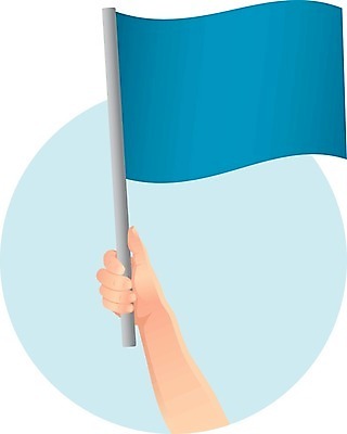 EPS 해외이미지 디자인 물결 일러스트 파란색 축제 축하 깃발 잡기 작음 심볼 사인 봉 팔 고립 해외202009 해외일러스트 컬러 컨셉 모션 신체부위 크기 파일형식 벡터