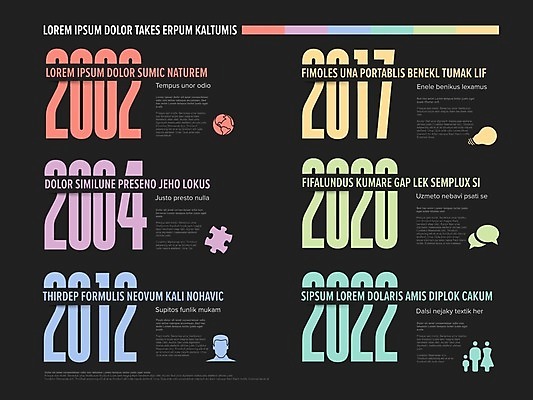 EPS 해외이미지 템플릿 디자인 종이 선 백그라운드 컨셉 일러스트 미래 설명 타이포그라피 숫자 꼬리표 라벨 웹 어둠 줄무늬 인포그래픽 시간 신용카드 역사 큼 심볼 보고서 레이아웃 심플 과거 페이지 승진 진행 방법 조작 타임라인 파스텔톤 해외202009 해외일러스트 문자 컬러 무늬 인터넷 모션 프레임 금융 크기 파일형식 벡터
