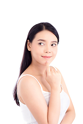 포토 JPG 해외이미지 응시 여자 한명 사람 동양인 손짓 상반신 성인 옆모습 뷰티 흰배경 성인여자한명만 해외202009 해외포토 1 시선 뷰포인트 백그라운드 모션 인종 흰색 여자한명만 성인여자만 파일형식