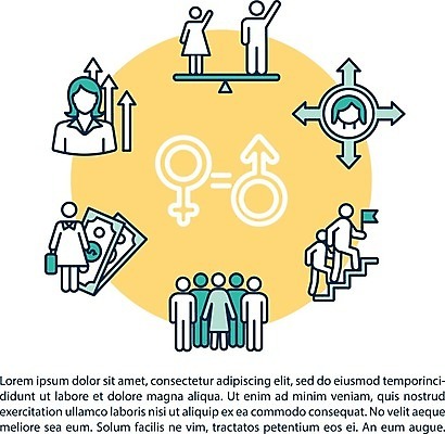 EPS 해외이미지 일러스트 사람모양 사람없음 성별 양성평등 해외202009 해외일러스트 모양 평등 파일형식 벡터