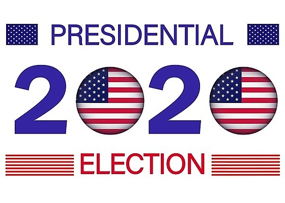 EPS 해외이미지 디자인 배너 별 캠페인 인터넷 일러스트 빨간색 파란색 파티 미국 줄무늬 깃발 투표 선거 민주주의 연도 심볼 사인 배지 최초 애국심 고립 대통령 전국 정부 후보 해외202009 해외일러스트 자연요소 컬러 북아메리카 무늬 이벤트 파일형식 벡터