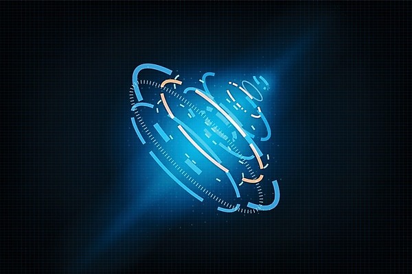 EPS 해외이미지 백그라운드 일러스트 사람없음 디지털 사이버 UI 인터페이스 해외202009 SF 해외일러스트 파일형식 벡터