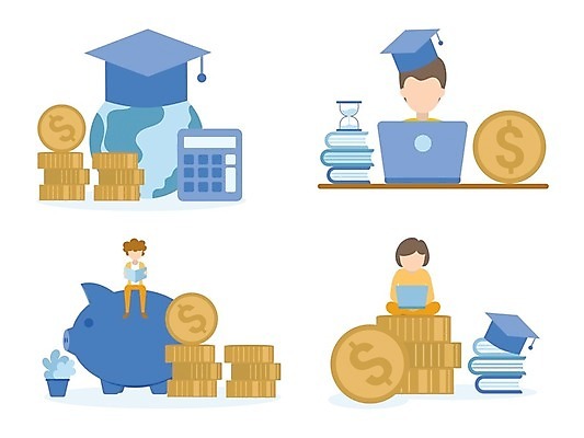 EPS 해외이미지 디자인 교육 컨셉 돈 인터넷 일러스트 비즈니스 졸업 교실 학교 모바일 거리 사람 책 금융 학습 스터디 동전 교사 플랫 도서관 강의 투자 온라인 마케팅 소셜미디어 수입 해외202009 해외일러스트 직업 경제 재산 파일형식 벡터